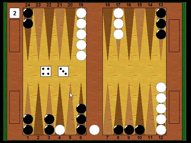 Learn how to play backgammon online