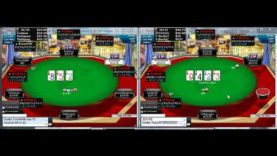 Poker Gameplay and Analysis – No Limit Holdem – 9 max Multitable $2/$4 Commentary