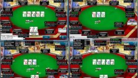 Poker Gameplay and Analysis – No Limit Holdem – 9 max Multitable $1/$2 Commentary